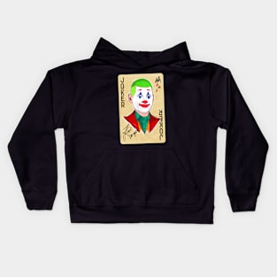 Nikola Jokic Joker Card Kids Hoodie